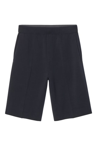 Bermudas regular - Azul-marinho