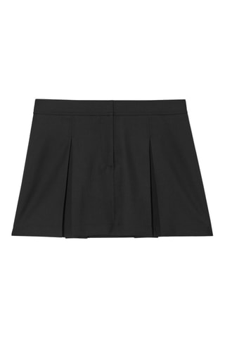 Minissaia em lã - Preto
