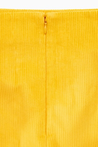 Saia direita - Amarelo