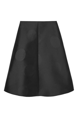 Saia estilo patinadora - Preto