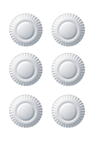6 assiettes à dessert Picardie® - 20,5 cm