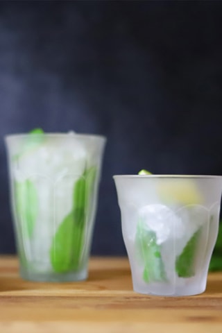 6 verres à eau Picardie Givré - 36 cl