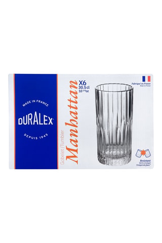 6 verres Manhattan - 30,5 cl