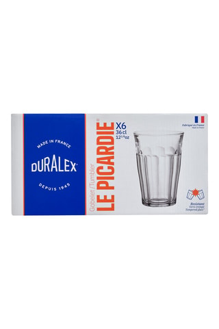 6 verres Picardie® - 36 cl