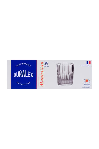 6 verres Manhattan - 22 cl