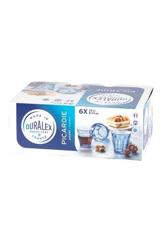6 verres Picardie - 25 cl
