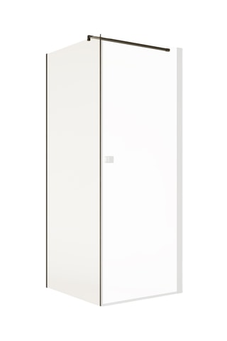 Porta doccia in vetro Dark Elementary - 90 x 195 cm