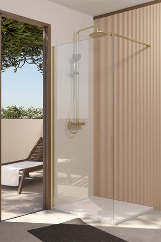 Parete doccia in vetro Gold Elementary - 90 x 195 cm