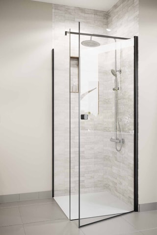 Porta doccia in vetro Dark Elementary - 90 x 180 cm