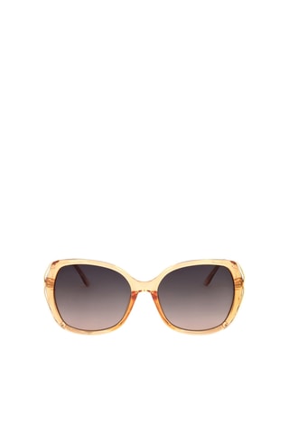 Lunettes de soleil femme - Catégorie 2 - Guess Factory - Noir et beige