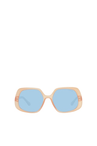 Lunettes de soleil femme - Catégorie 2 - Guess - Bleu et orange