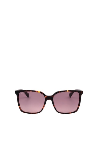 Lunettes de soleil femme - Catégorie 2 - MaxMara - Marron et rose