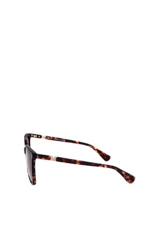 Lunettes de soleil femme - Catégorie 2 - MaxMara - Marron et rose