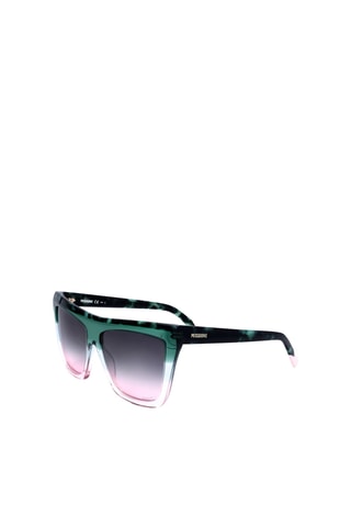 Lunettes de soleil femme - Catégorie 2 - Missoni - Vert et rose