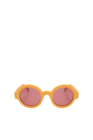 Lunettes de soleil mixte - Catégorie 2 - Marni - Orange, rose et doré