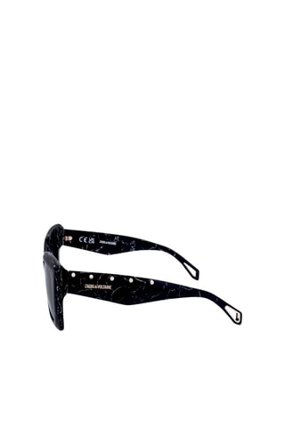 Lunettes de soleil femme - Catégorie 3 - Zadig & Voltaire - Blanc et noir