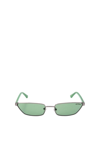 Lunettes de soleil femme - Catégorie 2 - Guess - Vert et argenté