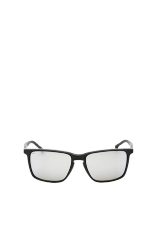 Lunettes de soleil homme - Verres effet miroir - Catégorie 3 - Hugo Boss - Argenté et gris