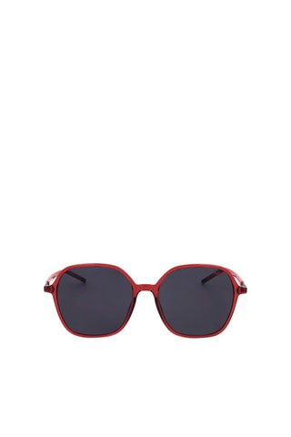 Lunettes de soleil femme - Catégorie 3 - Hugo - Gris et rouge