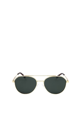 Lunettes de soleil polarisées homme - Catégorie 3 - Polaroid - Doré et vert