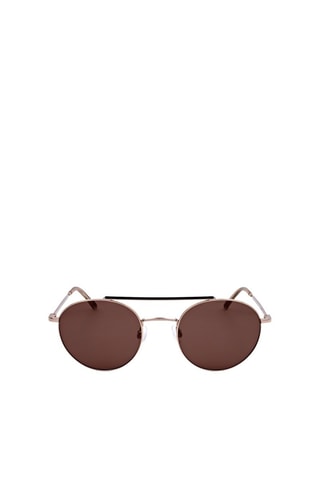 Lunettes de soleil femme - Catégorie 2 - Calvin Klein - Noir, marron et doré