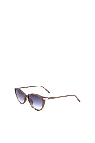 Lunettes de soleil femme - Catégorie 2 - Calvin Klein - Marron et gris