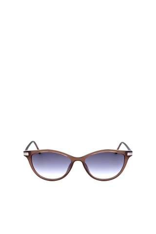 Lunettes de soleil femme - Catégorie 2 - Calvin Klein - Marron et gris