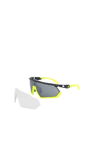 Lunettes de soleil homme - Catégorie 3 - Adidas Sport - Jaune et gris
