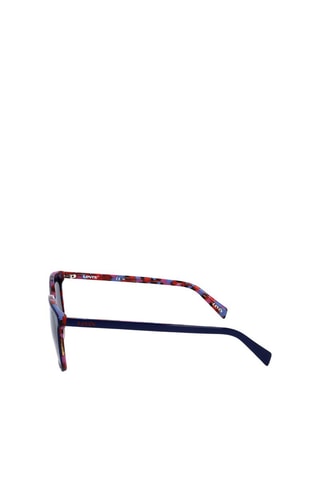 Lunettes de soleil femme - Catégorie 3 - Levi's - Bleu et rouge