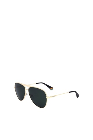 Lunettes de soleil polarisées femme - Catégorie 3 - Polaroid - Noir et doré