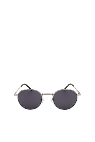 Lunettes de soleil homme - Catégorie 2 - Tommy Hilfiger - Noir, marron, argenté et gris