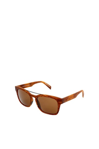Lunettes de soleil homme - Catégorie 3 - Italia Independent - Marron et gris