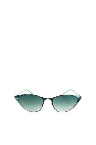 Lunettes de soleil femme - Catégorie 2 - Italia Independent - Noir et vert