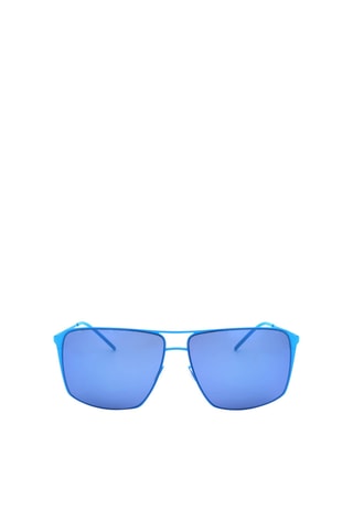 Lunettes de soleil homme - Verres effet miroir - Catégorie 3 - Italia Independent - Bleu