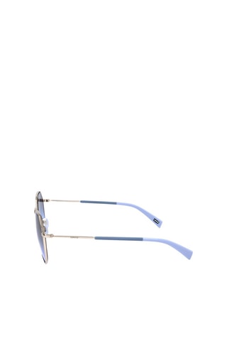 Lunettes de soleil homme - Catégorie 2 - Levi's - Bleu, doré et gris