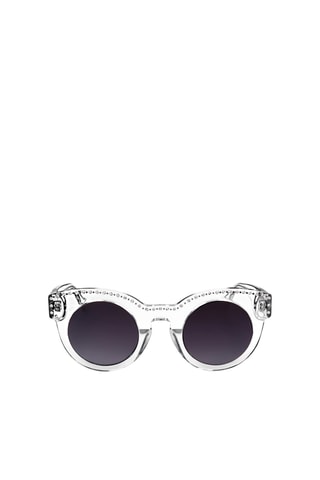 Lunettes de soleil femme - Catégorie 3 - Sandro - Blanc, argenté et gris