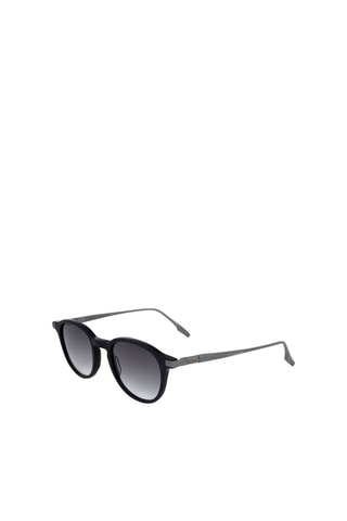 Lunettes de soleil homme - Catégorie 2 - Safilo - Noir, argenté et gris