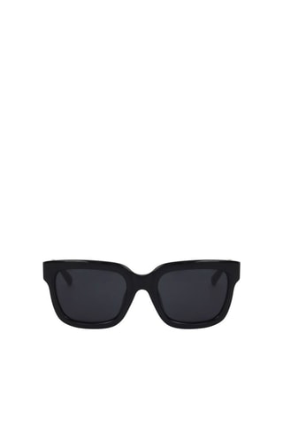Lunettes de soleil homme - Catégorie 3 - Phillip Lim by Linda Farrow - Noir et argenté