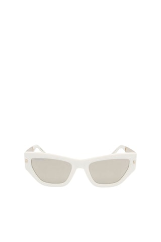 Lunettes de soleil femme - Catégorie 1- Dsquared2 - Blanc et doré
