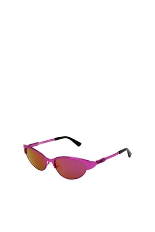 Lunettes de soleil femme - Verres effet miroir - Catégorie 3 - Moschino - Rose