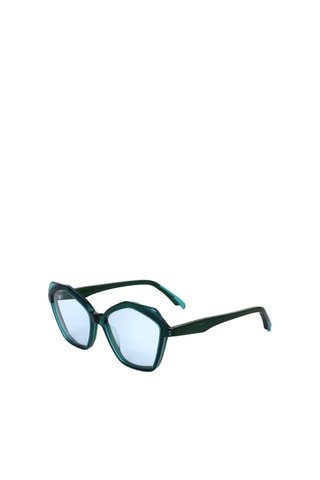 Lunettes de soleil femme - Catégorie 3 - Silvian Heach - Bleu et vert