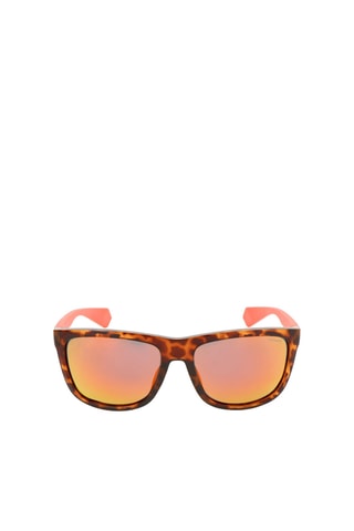 Lunettes de soleil polarisées homme - Catégorie 3 - Polaroid - Marron et orange