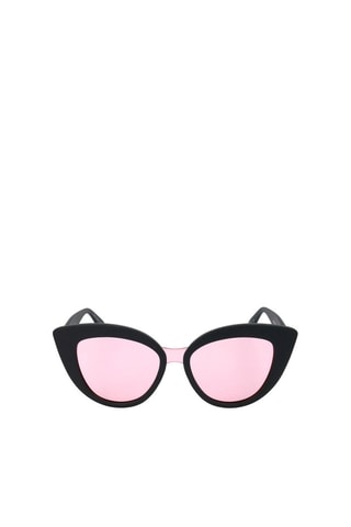 Lunettes de soleil femme - Catégorie 1 - Italia Independent - Noir et rose