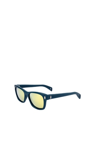 Lunettes de soleil mixte - Verres effet miroir - Catégorie 3 - Italia Independent - Bleu et jaune