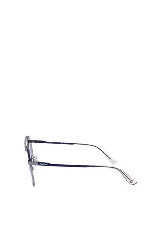 Lunettes de soleil homme - Catégorie 3 - Pepe Jeans - Bleu et argenté