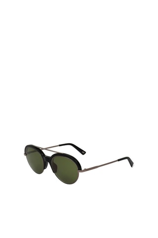 Lunettes de soleil homme - Catégorie 3 - Web - Noir, vert et argenté