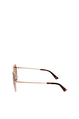Lunettes de soleil femme - Catégorie 2 - Web - Marron et rose