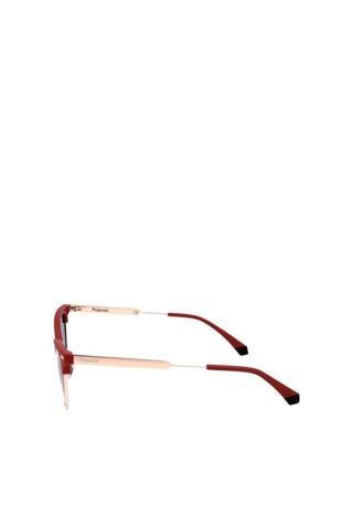 Lunettes de soleil polarisées femme - Catégorie 3 - Polaroid - Rouge et doré