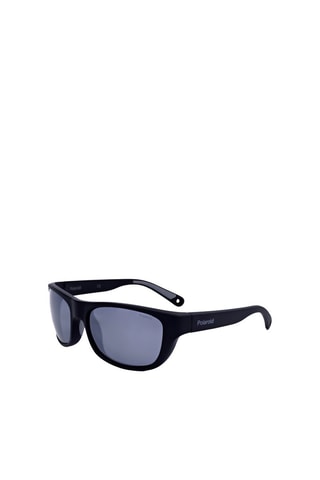 Lunettes de soleil polarisées homme - Catégorie 3 - Polaroid - Gris et noir