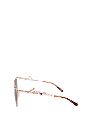 Lunettes de soleil femme - Catégorie 3 - Christian Lacroix - Doré